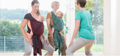 Babywearing e tempo libero: le 5 attività per tenersi in forma con il proprio bebè